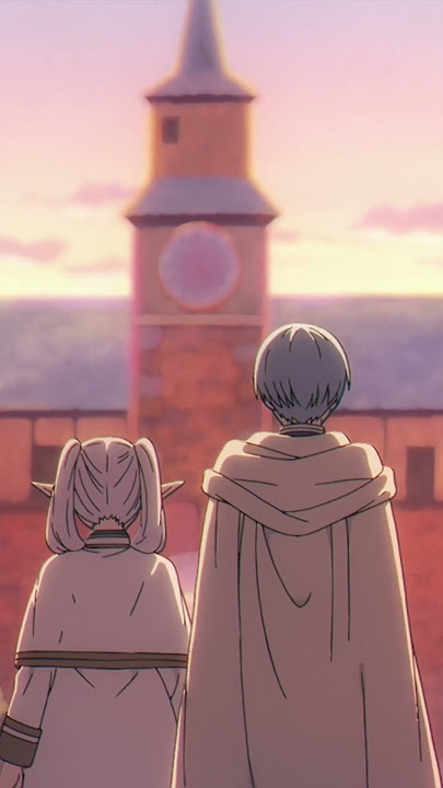 「…どうしたの？」「…いいや」／『葬送のフリーレン』第14話「若者の特権」より