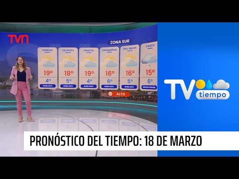 Pronóstico del tiempo: Lunes 18 de marzo 2024 | TV Tiempo