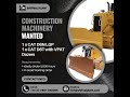WANTED - CAT D6N &amp; D6T Dozers