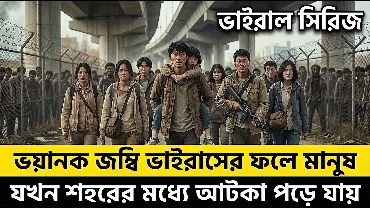 Zombie Of Seoul Explained Bangla | Korean Zombie Survival Movie | Full Story