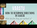How to determine Directions in Vastu - Which exact direction does your Home or Office faces ?