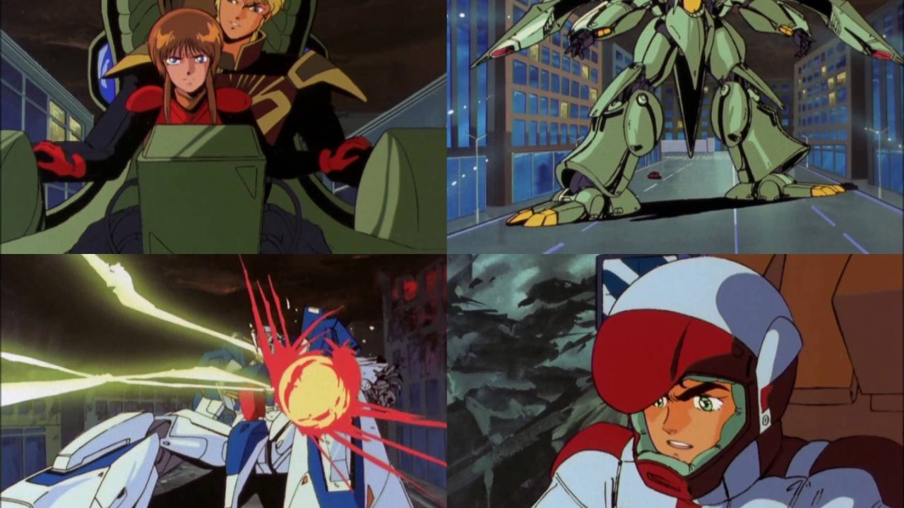 Gundam 機動戦士ガンダムZZ BGM アクシズの決闘 Battle in Axis - YouTube