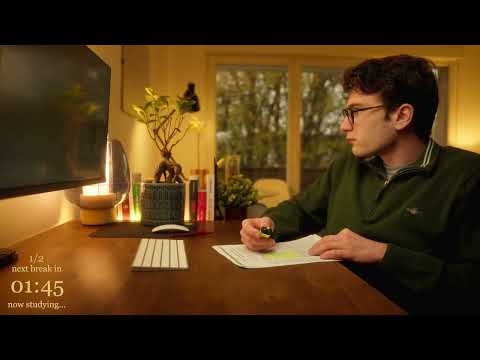 Study With Me One Break No Music Deep Work