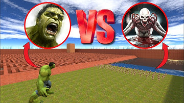 HULK vs 1000 Strongest SCP 096! In Garry