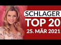 SCHLAGER CHARTS TOP 20 - Die Wertung vom 25. März 2021