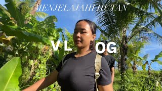 Vlog Menjelajahi Hutan, Mencari Sumber Mata Air, Dan Memasak Sayur