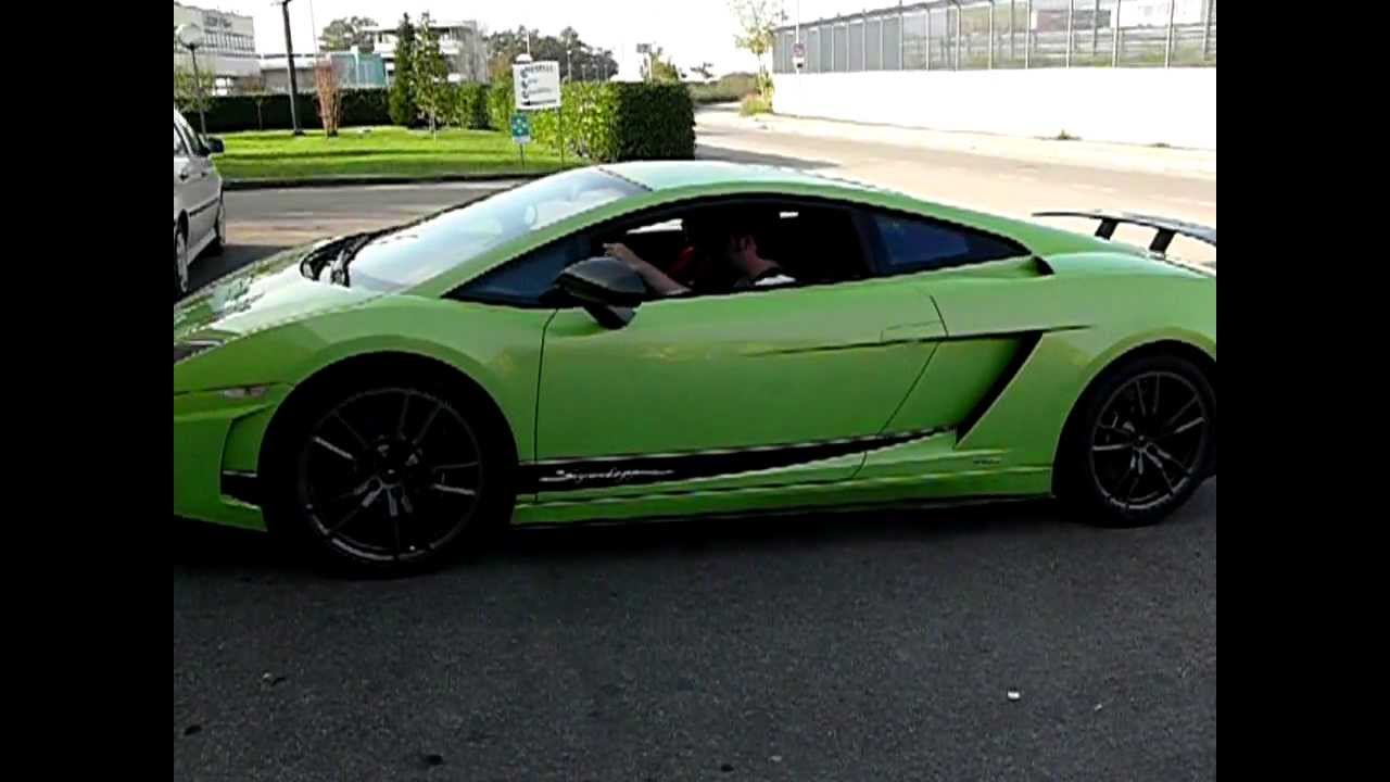 lamborghini gallardo superleggera start-up - YouTube