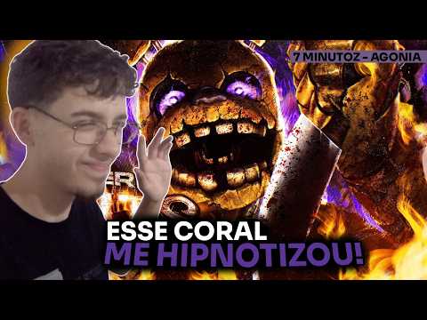 (CONSTRUÇÃO GENIAL!) 7 Minutoz - AGONIA | Springtrap/William Afton (Five Nights At Freddy's) - REACT