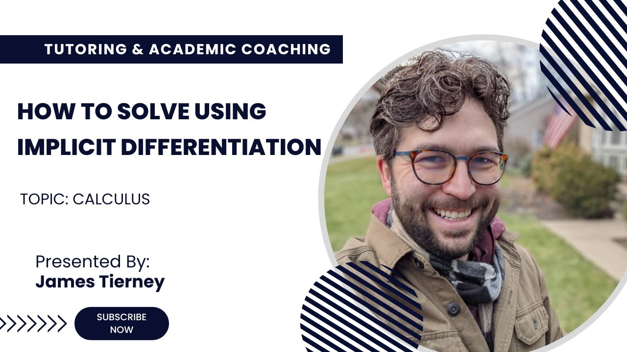 How to Solve Using Implicit Differentiation - YouTube