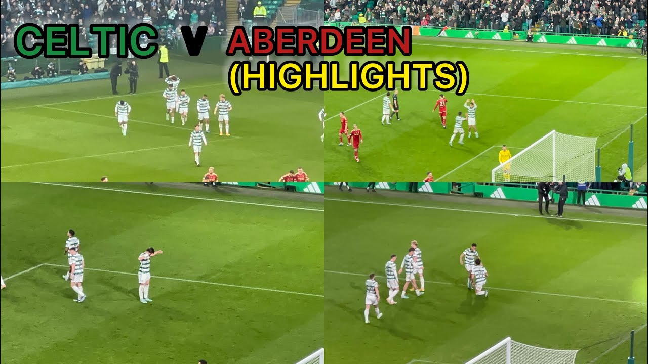 Gols e melhores momentos Celtic x Aberdeen pela Premiership (6-0