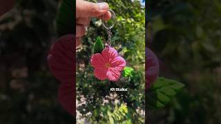Flower Keychain #youtube #youtubeshorts #krstudioz #shorts #trending #claydiy #short #clayart #art