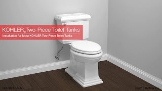 Installation - KOHLER Toilet Tanks