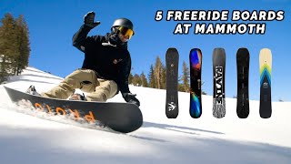 5 Freeride Snowboard Picks for 2023 | Snowboard Magazine