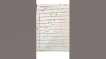 Physics Ch-5 Lens Note #icseclass10 #class10icse #icsephysics #icsephysics10 #physicsnotes #icse2026