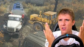 КАК Я СЮДА ПОПАЛ?! ВЕЗУ ТОПЛИВО В ДЕРЕВНЮ - SPINTIRES КАК Я СЮДА ПОПАЛ?! ВЕЗУ ТОПЛИВО В ДЕРЕВНЮ - SPINTIRES