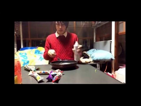 うまい棒爆発するのかやってみた！！！