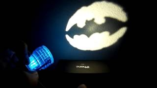 Bat Signal 3D Print Time Lapse and Test