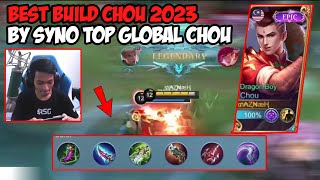 Best Build Chou Tersakit 2023 By Syno Top Global Chou