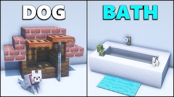 Minecraft: 50+ HOUSE Build Hacks!