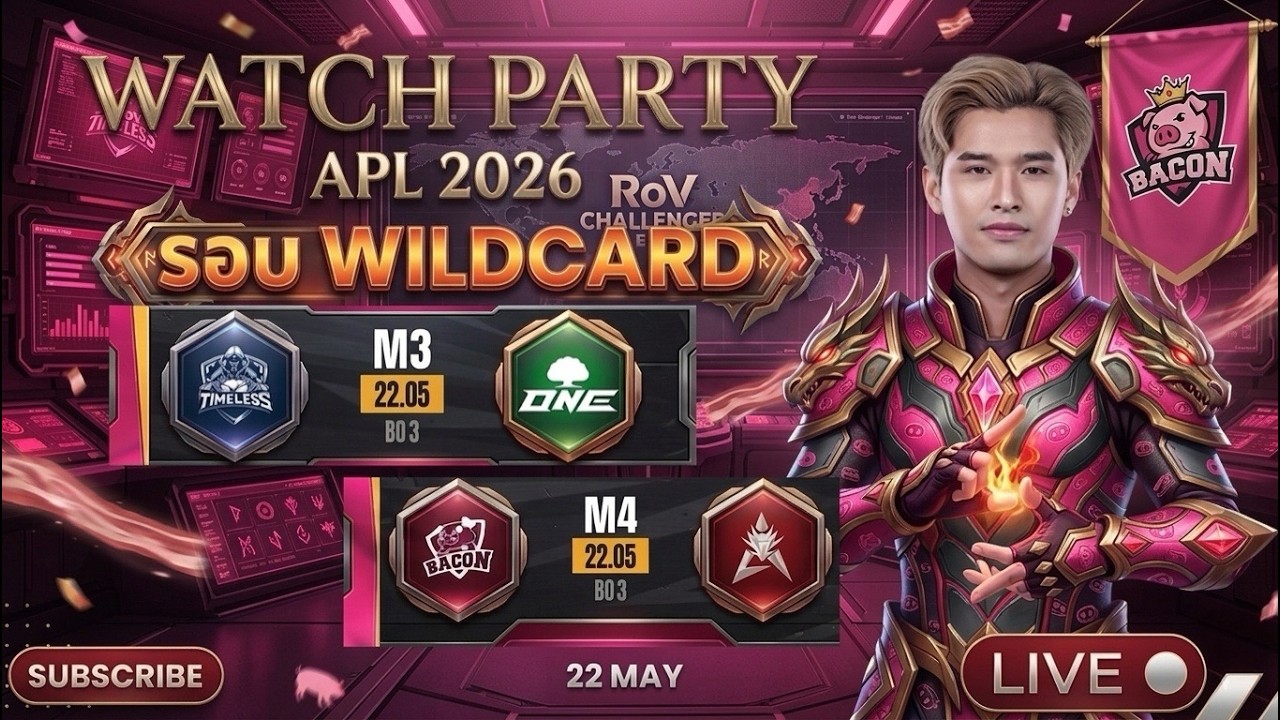 🔴[APL 2026 Wildcard] Watch Party Day 2 - TL vs HKA