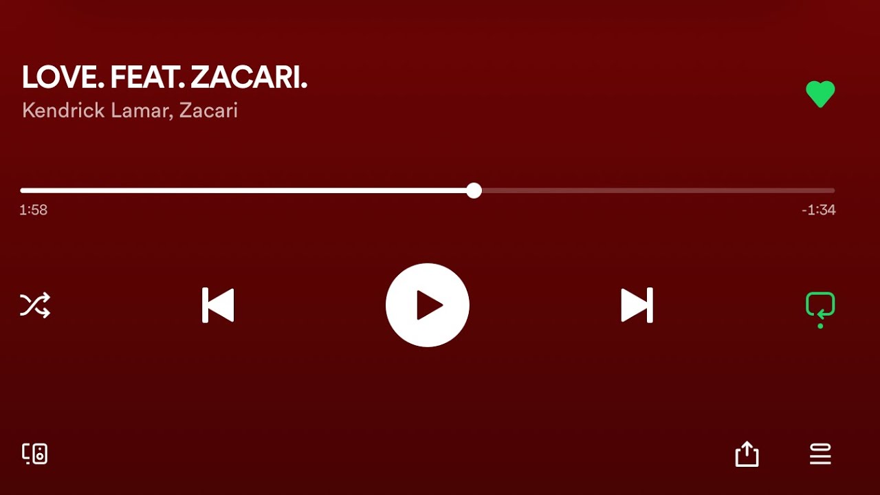 Kendrick Lamar Love ft. Zacari (lyrics) YouTube