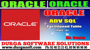 Oracle Tutorial || Oracle|Adv Sql | Interval Partition Part - 3 by basha