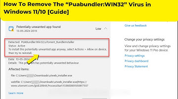 How To Remove The “Puabundler:WIN32” Virus in Windows 11/10 [Guide]