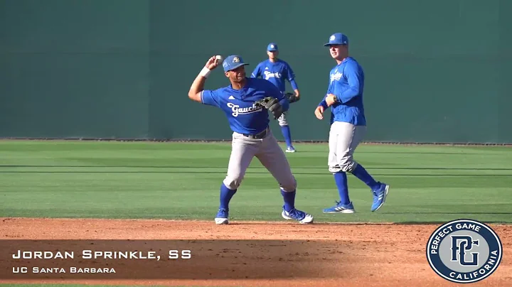 Jordan Sprinkle Prospect Video, SS, UC Santa Barbara