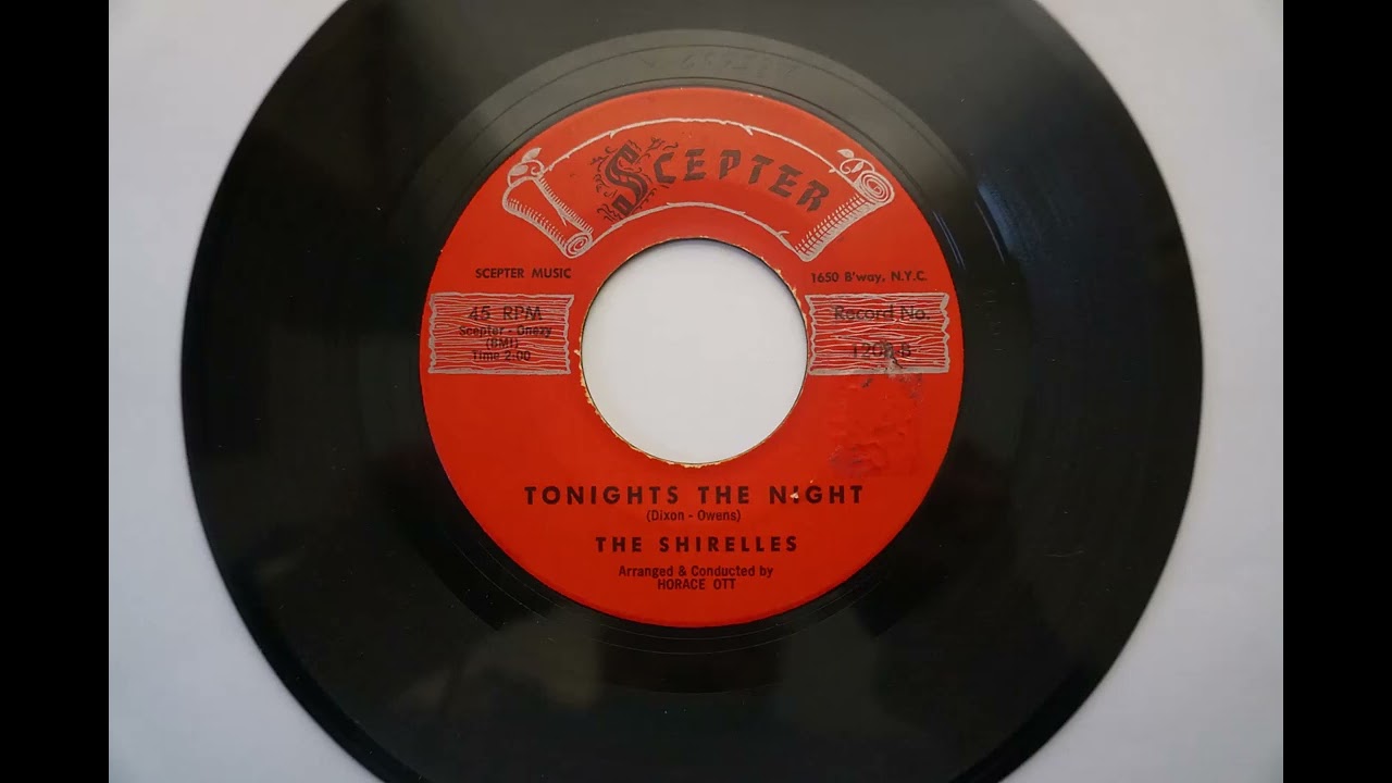 洋楽 The Shirelles For Collectors Only TONIGHT'S THE NIGHT The Shirelles 1960 - YouTube
