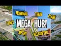 Plane/Train/Metro/Ferry/Monorail/Helicopter MEGA HUB! (Cities Skylines)