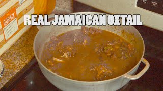 Authentic Jamaican Oxtail Recipe | Tender, Flavorful & Fall-Off-The-Bone!