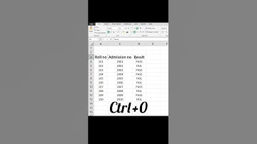Excel Hack You Didn’t Know: Hide Any Column in a Second! #excel #ytshorts #shorts