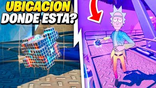 DESPLIEGA UN CUBO DE NANOMAQUINAS ALIENIGENAS FORTNITE