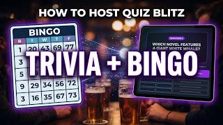 How to Host Quiz Blitz: Trivia & Bingo Crossover Game Automate Your Pub Trivia & Bingo Nights