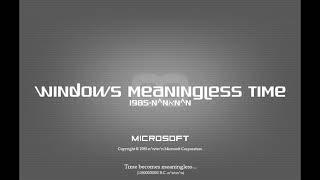 Windows Meaningless Time Startup and Shutdown Sounds - 10 Minutes Extended