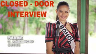 PAULINE AMELINCKX - MISS BOHOL - CLOSED DOOR INTERVIEW