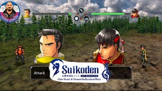 Suikoden I HD Remaster Gate Rune War Teo McDohl vs Pahn (Hard Mode)