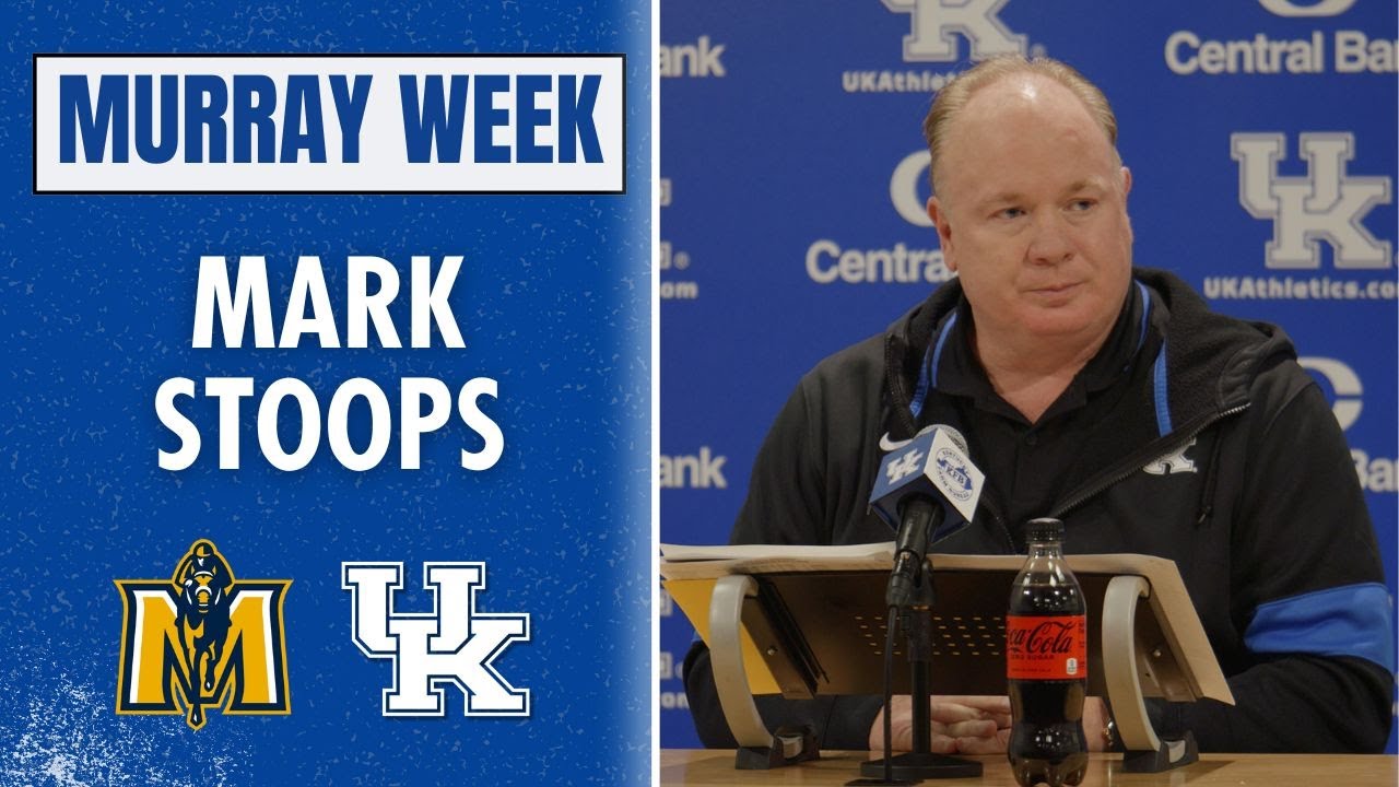 Mark Stoops pre Murray State Press Conference - YouTube