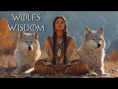 Wolf's Wisdom | Native American Flute for Relief Stress - Meditation & Positive Healing Music