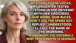 My Daughter Texted: We Changed The Locks. Don't Use The Spare Key. So I Called The Bank Instead...