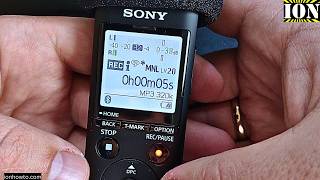 SONY PCM-A10 Unboxing and Test screenshot 4