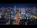 [4K] カンデオホテルズ大阪ザ･タワーからの眺め 御堂筋･中之島 昼景～夜景 大阪堂島浜タワー Night View from CANDEO HOTELS OSAKA THE TOWER Japan