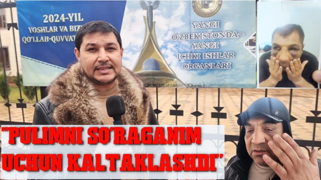 YANGI O'ZBEKISTONDA YANGI ICHKI ISHLAR. AMMO ESKI BAXONALAR