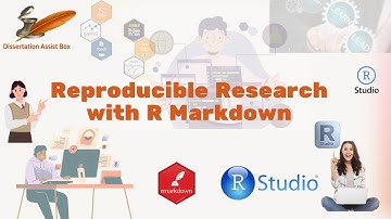 Reproducible Research in R Studio with R Markdown | Dissertation Assist Box