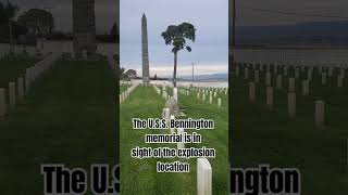 The U.s.s. Bennington Monument In Fort Rosecrans Is In Sight Of Where The Ship Exploded