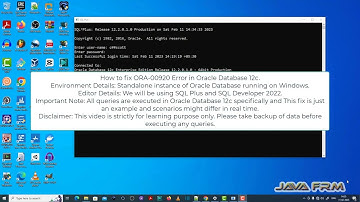 ORA-00920: invalid relational operator - Oracle Database 12c Error Messages