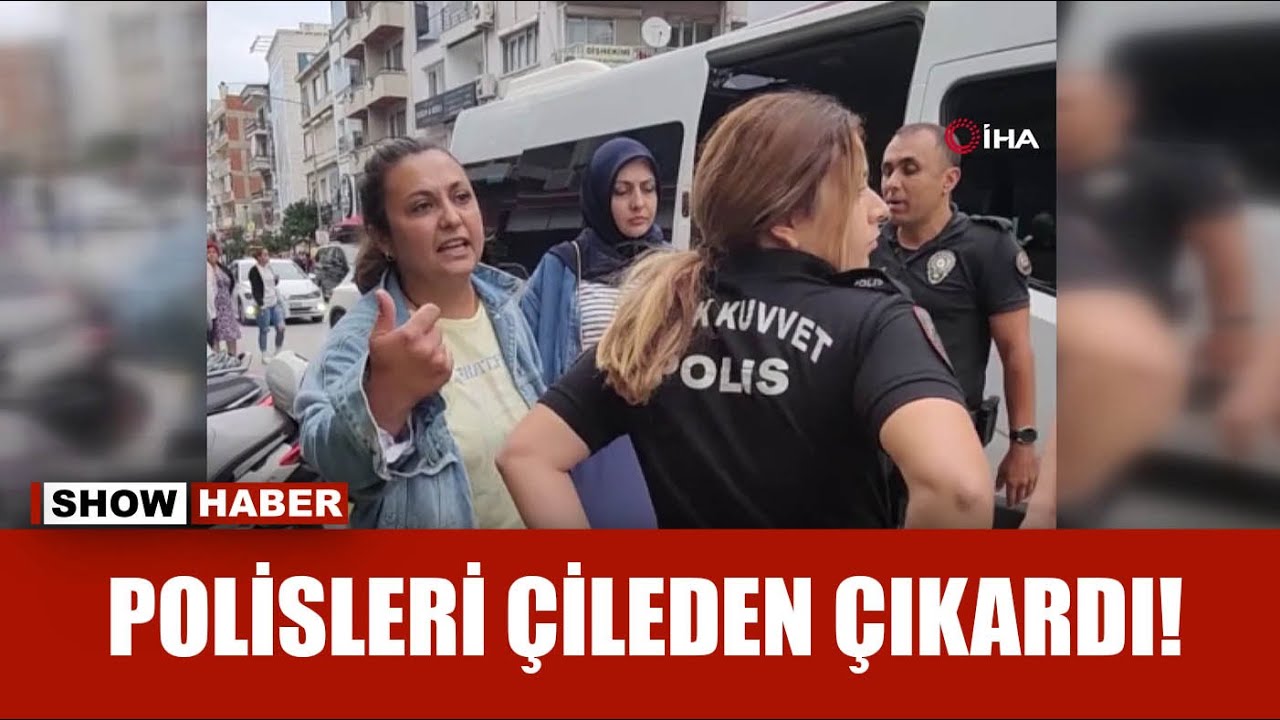 Kasksız yakalanan motosikletli kadın, polisleri çileden çıkardı