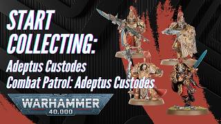 Start Collecting Warhammer 40,000 | Adeptus Custodes - Combat Patrol
