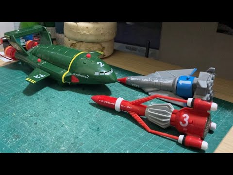 サンダーバード1号&2号 エレクトロニックプレイセット - YouTube