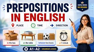 🚀 Stop Making Preposition Mistakes! | Easy English Grammar